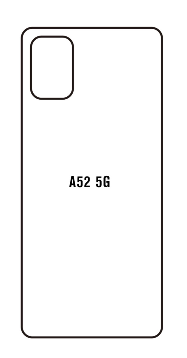 Hydrogel - zadní ochranná fólie - Samsung Galaxy A52 5G