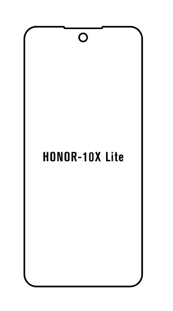 Hydrogel - ochranná fólie - Huawei Honor 10X Lite
