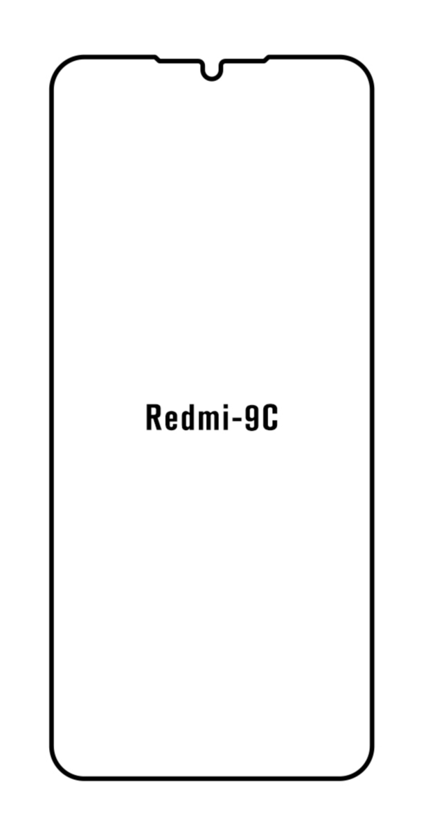 Hydrogel - matná ochranná fólie - Xiaomi Redmi 9C