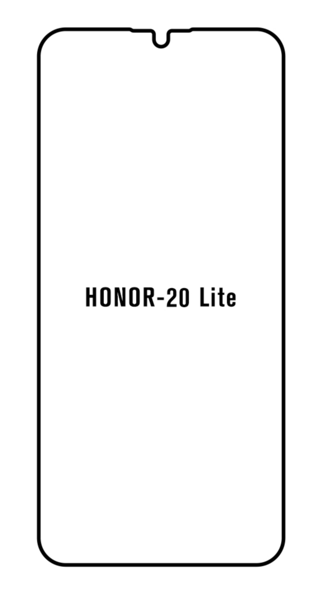 Hydrogel - matná ochranná fólie - Huawei Honor 20 lite