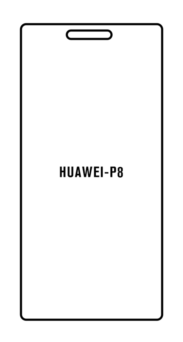 Hydrogel - matná ochranná fólie - Huawei P8