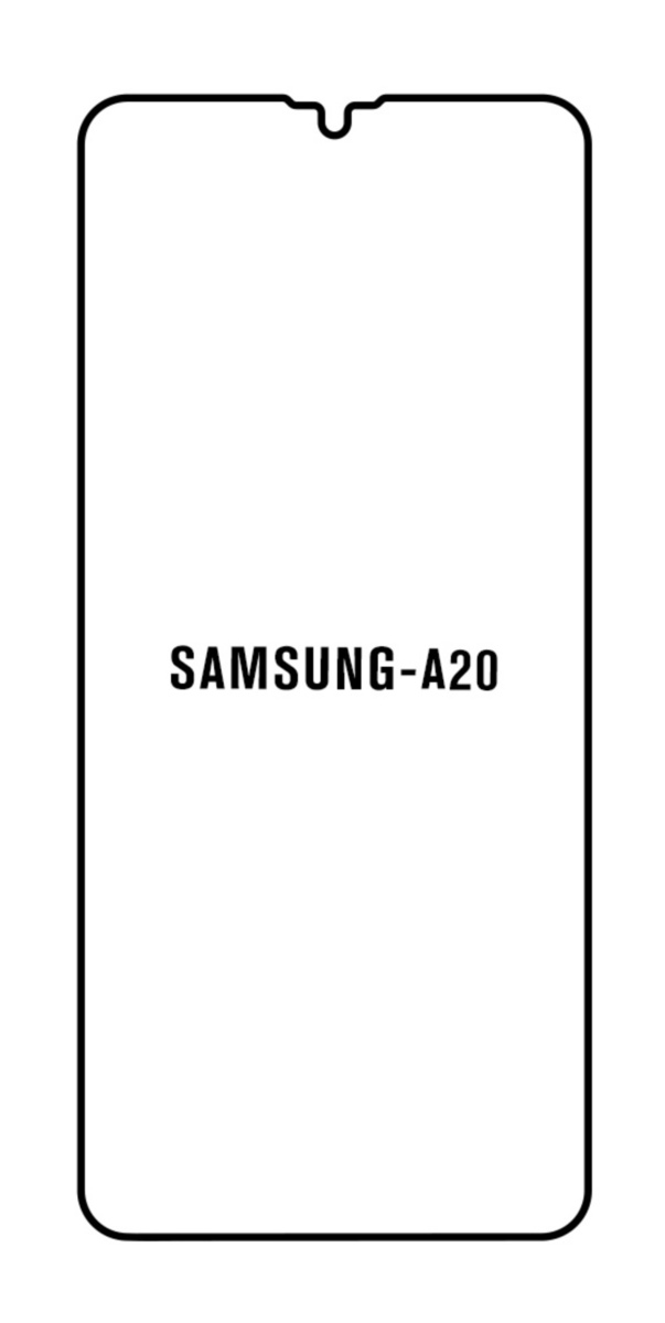 Hydrogel - matná ochranná fólie - Samsung Galaxy A20