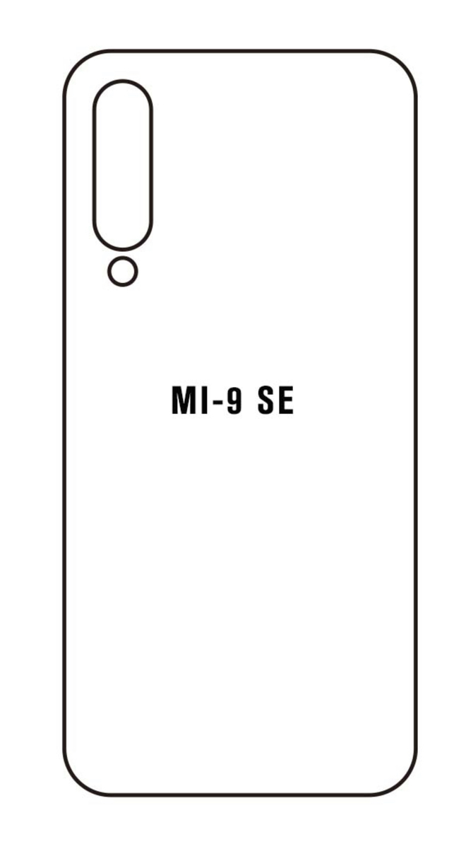 Hydrogel - matná zadní ochranná fólie - Xiaomi Mi 9 SE