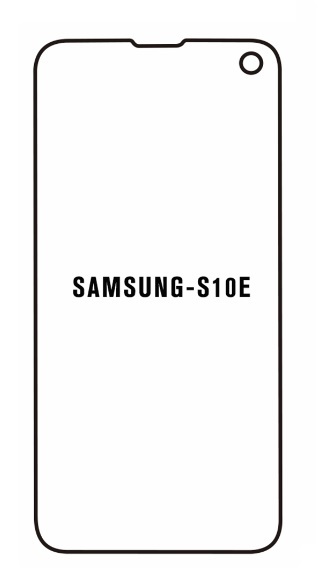 Hydrogel - Privacy Anti-Spy ochranná fólie - Samsung Galaxy S10e