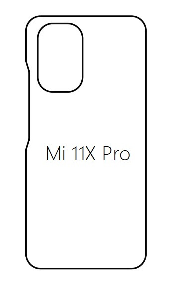 Hydrogel - matná zadní ochranná fólie - Xiaomi Mi 11X Pro