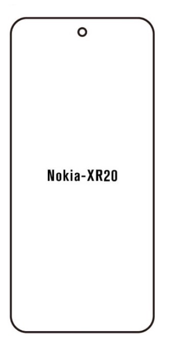Hydrogel - matná ochranná fólie - Nokia XR20
