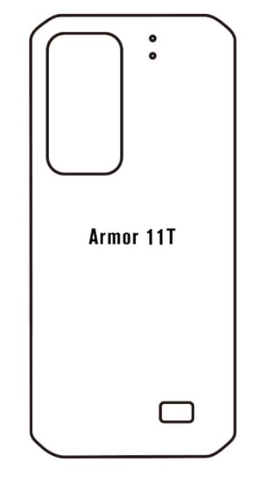 Hydrogel - zadní ochranná fólie - Ulefone Armor 11T 5G