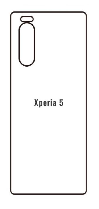 Hydrogel - matná zadní ochranná fólie - Sony Xperia 5