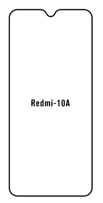 Hydrogel - matná ochranná fólie - Xiaomi Redmi 10A