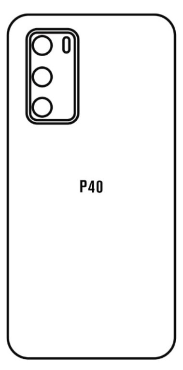 Hydrogel - zadní ochranná fólie - Huawei P40