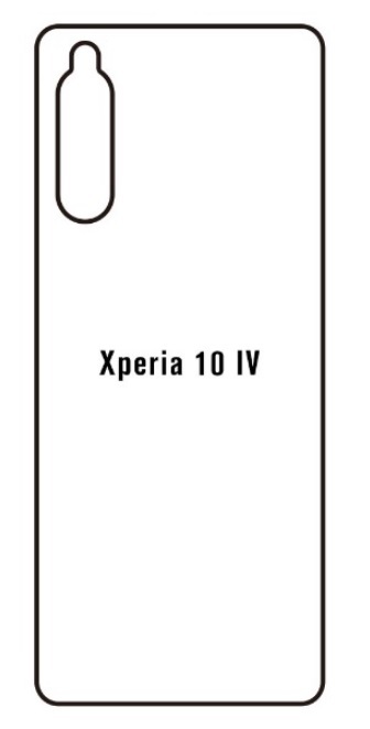 Hydrogel - matná zadní ochranná fólie - Sony Xperia 10 IV