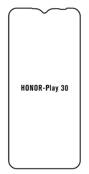 Hydrogel - matná ochranná fólie - Huawei Honor Play 30