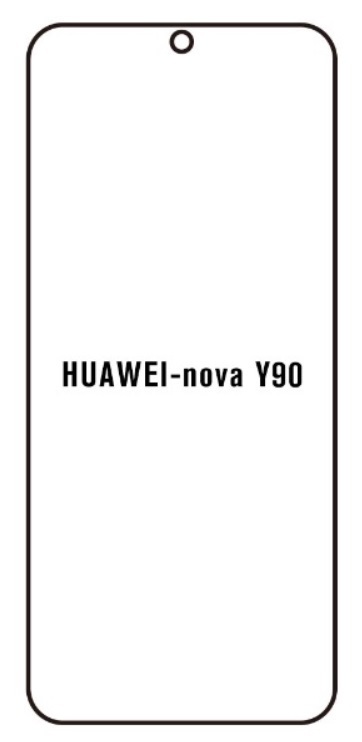 Hydrogel - matná ochranná fólie - Huawei Nova Y90