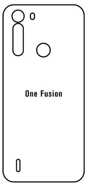 Hydrogel - zadní ochranná fólie - Motorola One Fusion