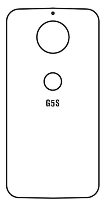 Hydrogel - matná zadní ochranná fólie - Motorola Moto G5s