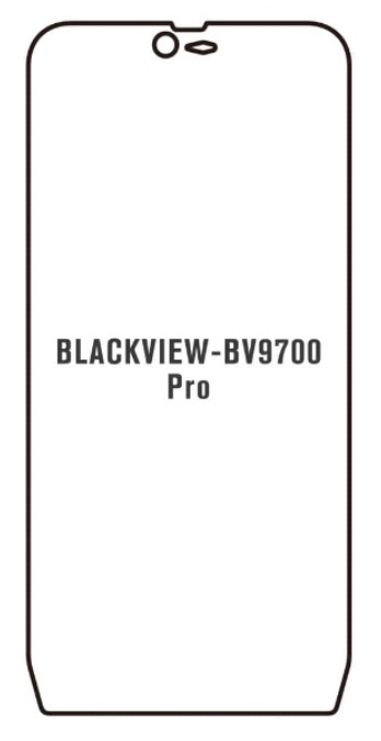 Hydrogel - ochranná fólie - Blackview BV9700 Pro