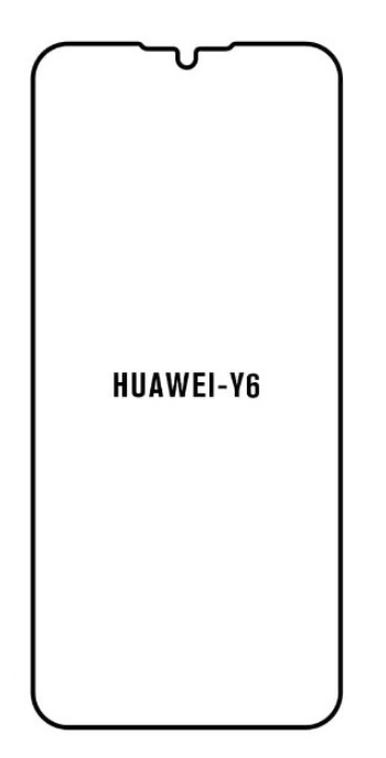 Hydrogel - ochranná fólie - Huawei Y6 2019 (case friendly)