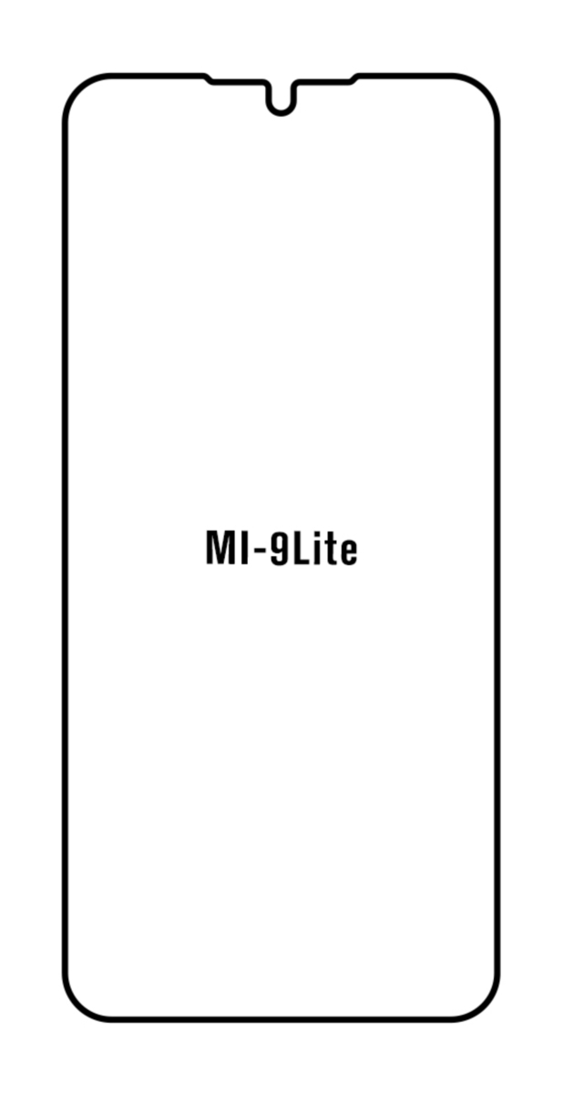 Hydrogel - ochranná fólie - Xiaomi Mi 9 lite (case friendly)