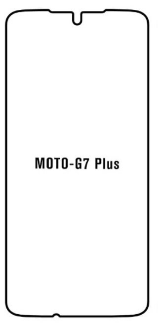 Hydrogel - matná ochranná fólie - Motorola Moto G7 Plus