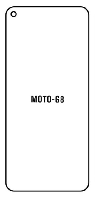 Hydrogel - matná ochranná fólie - Motorola Moto G8