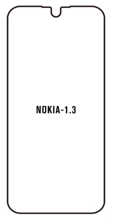 Hydrogel - ochranná fólie - Nokia 1.3 (case friendly)