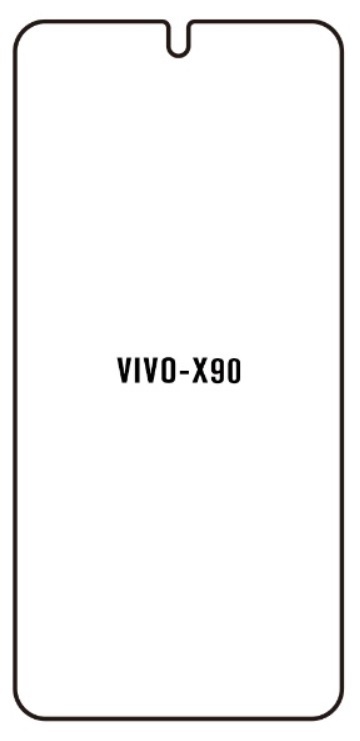 Hydrogel - matná ochranná fólie - Vivo X90