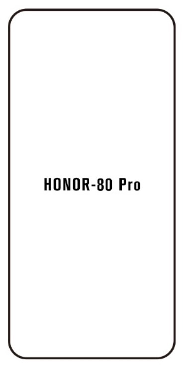 Hydrogel - ochranná fólie - Huawei Honor 80 Pro