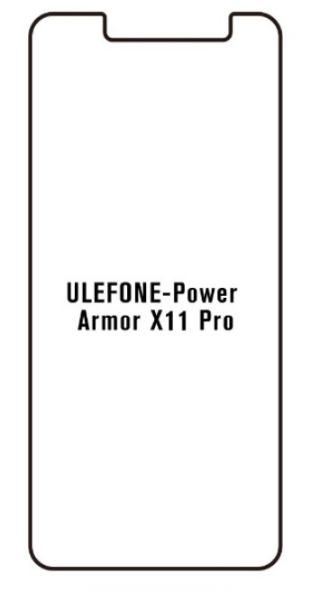 Hydrogel - ochranná fólie - Ulefone Power Armor X11 Pro (case friendly)