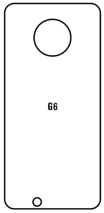 Hydrogel - matná zadní ochranná fólie - Motorola Moto G6