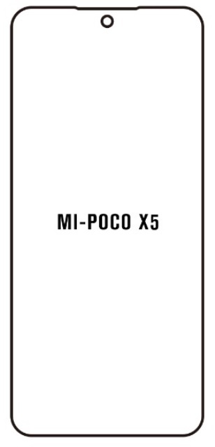 Hydrogel - ochranná fólie - Xiaomi Poco X5 5G (case friendly)