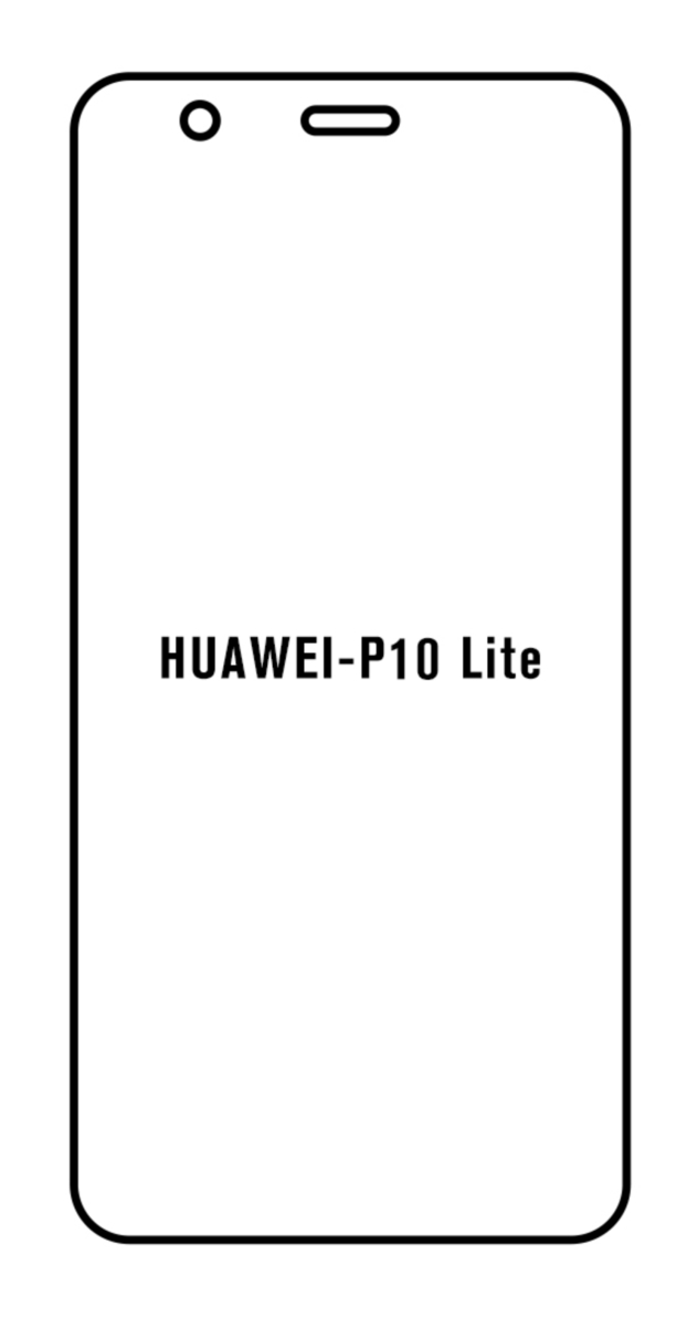 UV Hydrogel s UV lampou - ochranná fólie - Huawei P10 lite