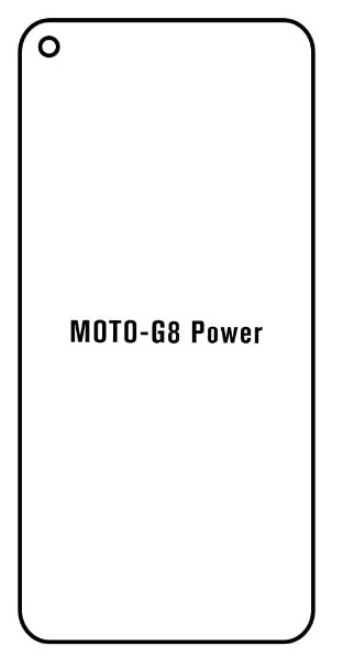 UV Hydrogel s UV lampou - ochranná fólie - Motorola Moto G8 Power
