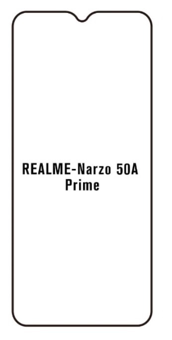 UV Hydrogel s UV lampou - ochranná fólie - Realme Narzo 50A Prime
