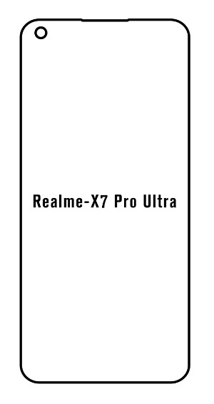 UV Hydrogel s UV lampou - ochranná fólie - Realme X7 Pro Ultra