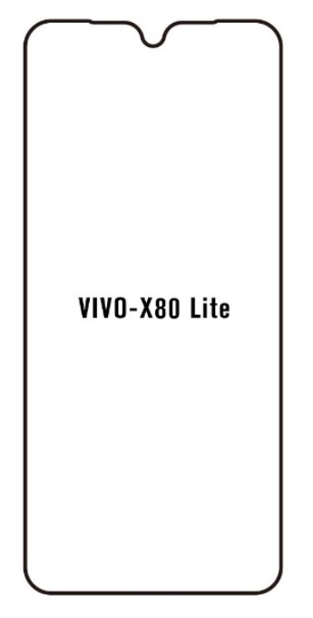 UV Hydrogel s UV lampou - ochranná fólie - Vivo X80 lite