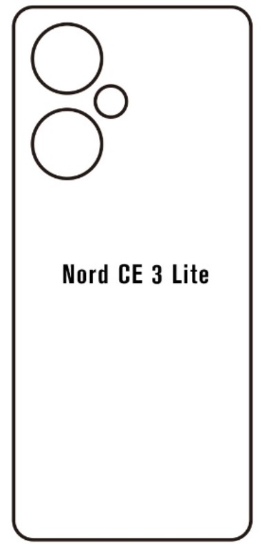 Hydrogel - zadní ochranná fólie - OnePlus Nord CE 3 Lite