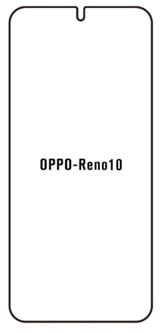 Hydrogel - matná ochranná fólie - OPPO Reno 10 5G