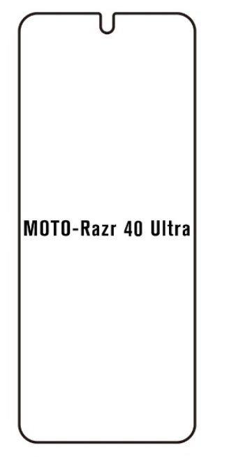 Hydrogel - matná ochranná fólie - Motorola Razr 40 Ultra
