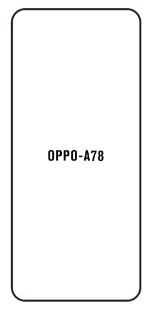 Hydrogel - ochranná fólie - OPPO A78 4G