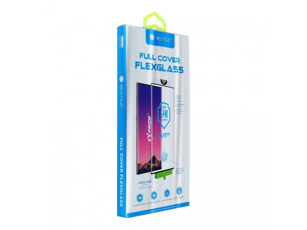 Full Cover 5D Nano Glass - Samsung Galaxy S22 - funguje otisk prstu