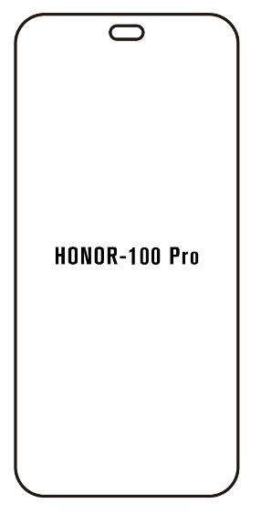 Hydrogel - ochranná fólie - Huawei Honor 100 Pro (case friendly)