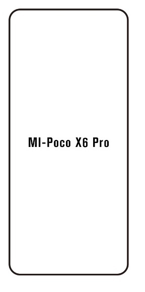 Hydrogel - ochranná fólie - Xiaomi Poco X6 Pro (case friendly)