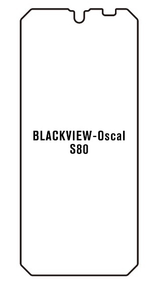 Hydrogel - ochranná fólie - Blackview Oscal S80