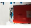 MULTIPACK - Bílý LCD displej pro iPhone 8 Plus + LCD adhesive (lepka pod displej) + 3D ochranné sklo + sada nářadí