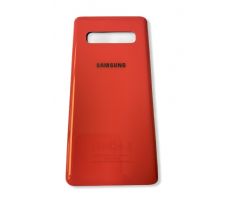 Samsung Galaxy S10 - Zadní kryt - oranžový/červený  (náhradní díl)