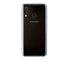 Samsung Galaxy A20e - Zadní kryt - černý - se sklíčkem zadní kamery (náhradní díl)