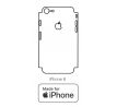 Hydrogel - zadní ochranná fólie (full cover) - iPhone 8 - typ výřezu 2