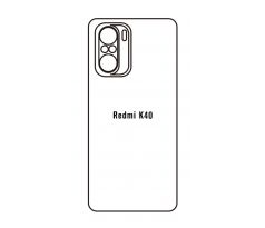 Hydrogel - matná zadní ochranná fólie - Xiaomi Redmi K40  