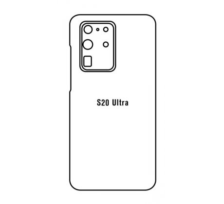 Hydrogel - matná zadní ochranná fólie - Samsung Galaxy S20 Ultra 