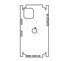Hydrogel - zadní ochranná fólie (full cover) - iPhone 11 Pro Max - typ výřezu 8 